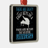 ピアノ – メタルオーナメント (右)