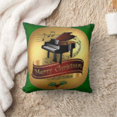 ピアノ～メリークリスマス&ミュージカル巻～ クッション (ブランケット)
