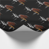 ピアノ ラッピングペーパー (角)