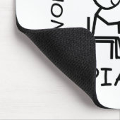 ピアノ – ワールドリボルブのまわりに マウスパッド (コーナー)