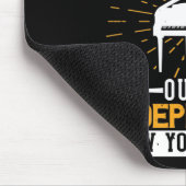 ピアノ – 人生はピアノのようなものだ マウスパッド (コーナー)