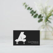 ピアノ 名刺 (スタンド正面)