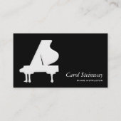 ピアノ 名刺 (正面)