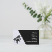 ピアノ 名刺 (スタンド正面)