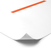 ピアノ – 誰にも聞構わない ポスター (角)