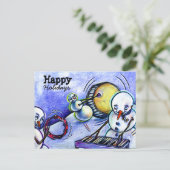 ピアノ(鍵付) シーズンポストカード (スタンド正面)