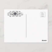 ピアノ、音楽は空気はがきに入っている ポストカード (裏面)