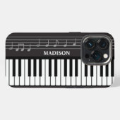 ピアノ iPhoneケース (裏面横)