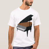 ピアノ Tシャツ (正面)