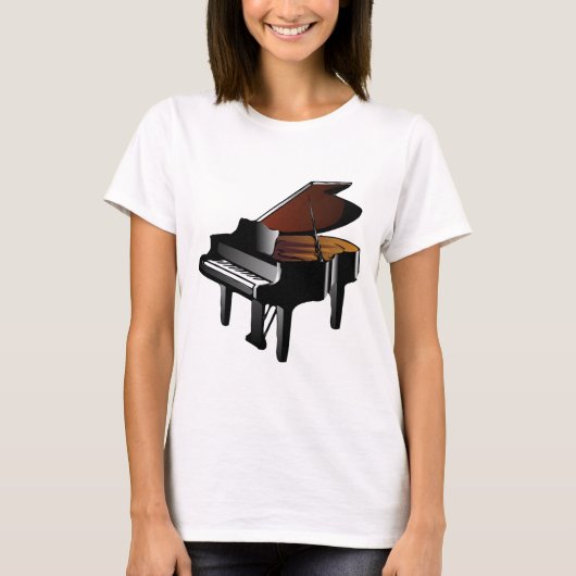 ピアノ Tシャツ (正面)