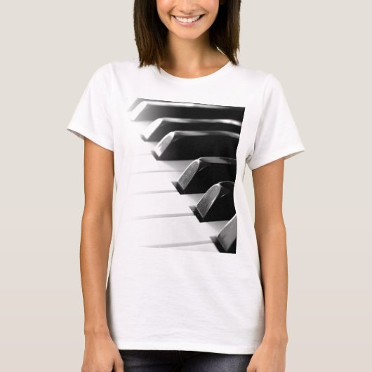 ピアノ Tシャツ (正面)