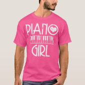 ピアノ Tシャツ (正面)
