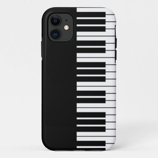 ピアノiPhoneの場合 Case-Mate iPhoneケース (裏面)