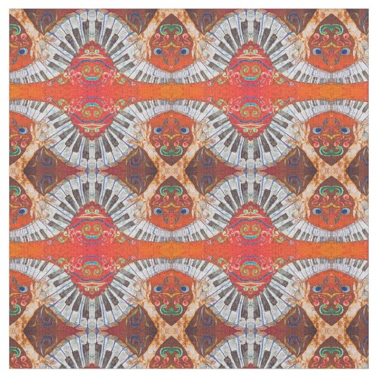 ピアノR4生地 ファブリック (クローズアップ)