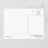 ピアヘッド建物、カーディフ、ウェールズ、英国(B&W) ポストカード (裏面)