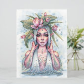 ピアラファンタジーニンフ人魚アートカード (スタンド正面)