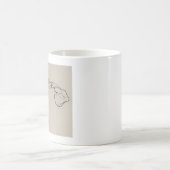 ピアロコーヒーまたはティーマグカップ コーヒーマグカップ (中央)