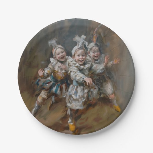 ピアロッツ – ラウンド紙プレート ペーパープレート (正面)