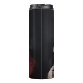 ピアワーテリアウィズサンタクロースフェスティバルクリスマス タンブラー (裏面)