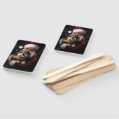 ピアワーテリアウィズサンタクロースフェスティバルクリスマス ハンドファン (組立なし)