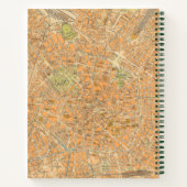 ピアンタディミラノ – イタリア・ミラノの地図 ノートブック (裏面)