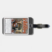 ピアースの矢の自動車 ラゲッジタグ (裏面横)