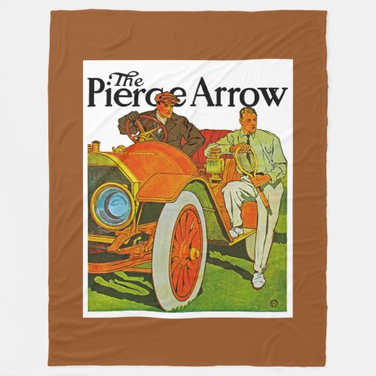 ピアースの矢 フリースブランケット (正面)