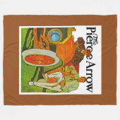 ピアースの矢 フリースブランケット (正面(横))