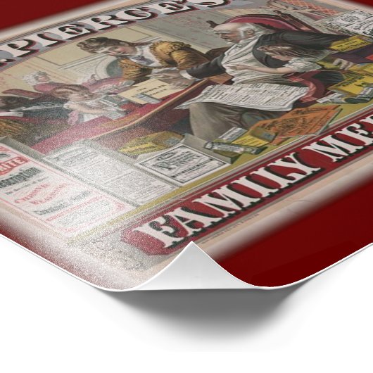 ピアース博士の家族の薬は古いタイプの フォトプリント            (角)