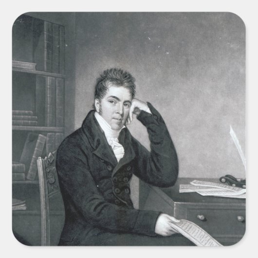 ピアース・イーガン、チャールズ・ターナーが彫った スクエアシール (正面)