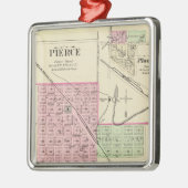 ピアース、ネブラスカ メタルオーナメント (左)