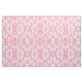 ピアートッガーリークコーラル抽象芸術絵を描フローラ ファブリック (ファットクウォーター)