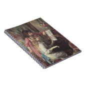 ピアール・ルノワールによる「ピアノを弾く少女たち」 ノートブック (右側)