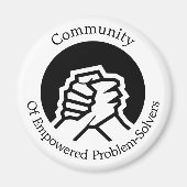 ピア支持磁石 マグネット (正面)