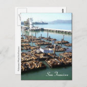 ピア39のシール ポストカード (正面/裏面)