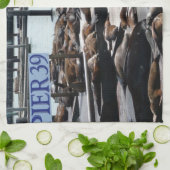 ピア39シーライオンズ キッチンタオル (折り畳み)