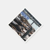 ピア39シーライオンズ スタンダードカクテルナプキン (角)