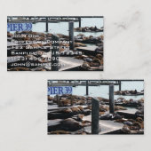 ピア39シーライオンズ 名刺 (正面/裏面)