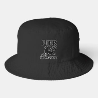 ピア39黒縁ハット キャップ