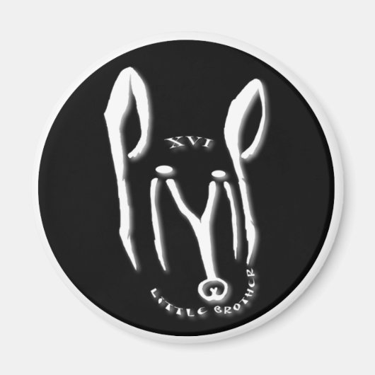 ピイップ誕生日磁石 マグネット (正面)