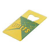 ピウスX高校デザイン クレジットカード栓抜き (正面アングル)