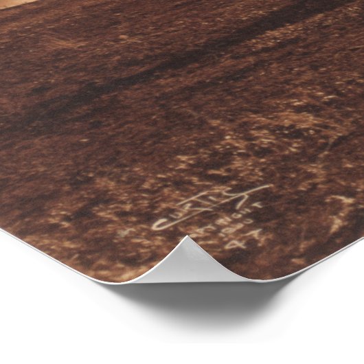 ピエガン陣地 ポスター (角)