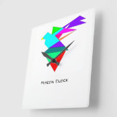 ピエゴン時計 |時計 スクエア壁時計 (傾斜)