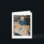 ピエタの勉強のnotecard カード<br><div class="desc">ミケランジェロのピエタの勉強の絵画のNotecard</div>