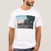 ピエタの北西太平洋RRの場所 Tシャツ (正面)