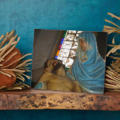 ピエタの彫刻 フォトプラーク (側面)