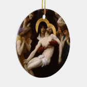 ピエタイエスキリストとヴァージンマリア セラミックオーナメント (右)