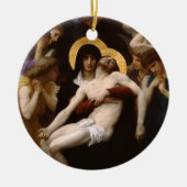 ピエタイエスキリストとヴァージンマリア セラミックオーナメント (正面)