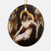 ピエタイエスキリストとヴァージンマリア セラミックオーナメント (左)