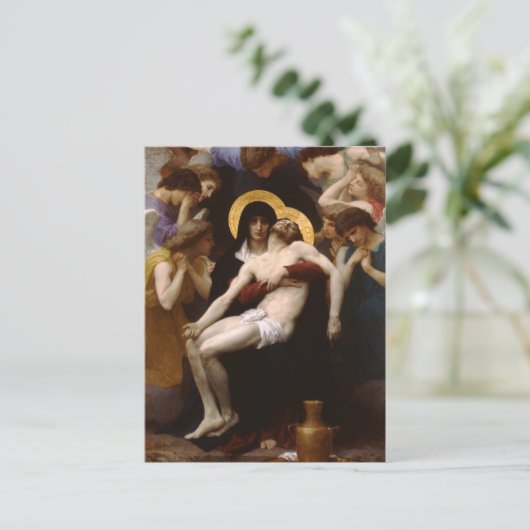 ピエタイエスキリストとヴァージンマリア ポストカード (スタンド正面)